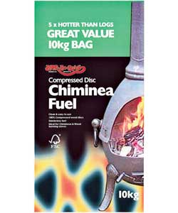 Unbranded Bar-Be-Quick 10kg Chiminea Fuel