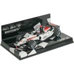 Manufactured exclusively by Minichamps this 1/43 scale replica of Jenson Button`s 2005 BAR-Honda
