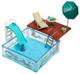 Barbie - California Girl Pool, Mattel toy / game