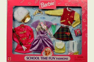 Barbie Clothes School Fun Fashion