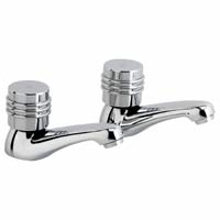 Barcelona Chrome Effect Bath Taps