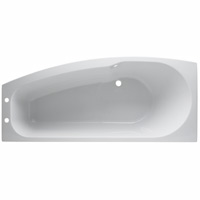 Barcelona Compact Left-Hand Bath (White)