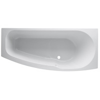 Barcelona Compact Right-Hand Bath (White)