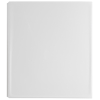 Barcelona Compact Small End Bath End Panel (White)