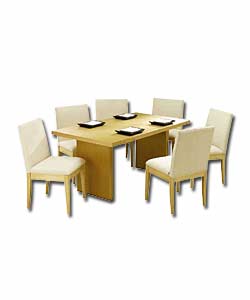 Barcelona Dining Suite with 6 Chairs