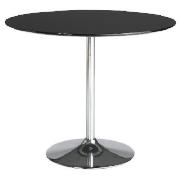 Unbranded Barello Dining Table, Black Gloss