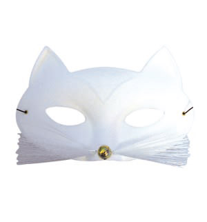 Unbranded Bargain Cat eyemask, white