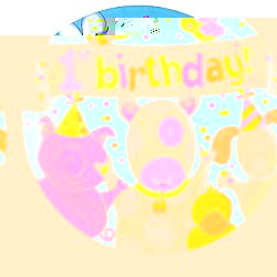 Barnyard 1st birthday - plate