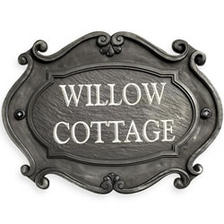 Baroque House Plaque