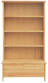 Unbranded Barry Oak 2 Piece Bookcase/Coffee Table (Barry