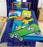 Bart Simpson Skaterboy Curtains