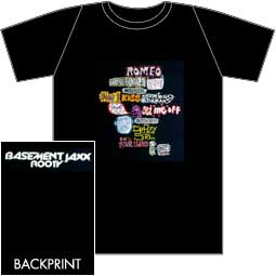 Basement Jaxx - Rooty T-Shirt