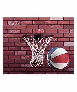 Pro Action Basketball Ring/Net and Ball Set