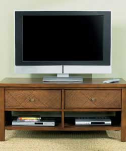 Size (L)110, (W)53, (H)49cm.Internal dimensions for TV/Satellite equipment (H)14, (W)98, (D)47cm.Leg