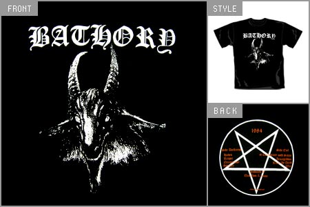 Unbranded Bathory (Goat) T-shirt phd_PH5415TS
