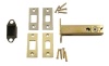 Unbranded Bathroom Deadbolt 4in(101mm) Brass Nickel