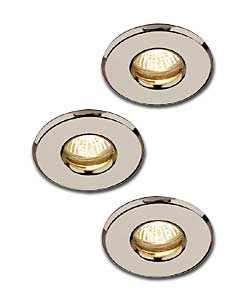 Bathroom Downlights Triple Pack
