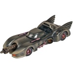 A fantastic model of the Battle Damaged Batmobile as driven by Michael Keaton in the 1989 film