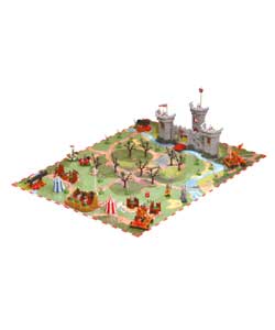 Battle Knights castle set with free knight and arm