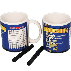 Unbranded Battleship Game Mug Set