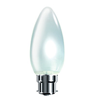 Unbranded BE00140 - 25 Watt Opal BC Candle Bulb