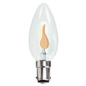 Unbranded BE00443 - SBC Flicker Candle Bulb