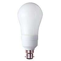 Unbranded BE00748 - 20 Watt Warm White CFL BC Bulb