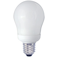 Unbranded BE00751 - 7 Watt Warm White CFL ES Bulb