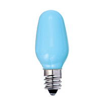 Unbranded BE02395 - 7 Watt Blue E12 Nightlight Bulb Twinpack