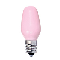 Unbranded BE02396 - 7 Watt Pink E14 (SES) Nightlight Bulb Twinpack