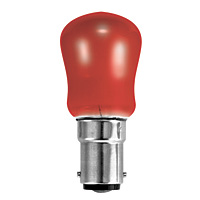 Unbranded BE02500 - 15 Watt Red Pygmy SBC Bulb