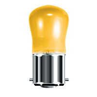 Unbranded BE02540 - 15 Watt Amber Pygmy BC Bulb