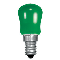 Unbranded BE02622 - 15 Watt Green Pygmy SES Bulb