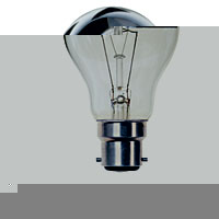 Unbranded BE03011 - 60 Watt Silver Crown GLS BC Bulb