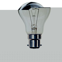 Unbranded BE03011 - 60 Watt Silver Crown GLS BC Bulb