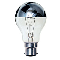 Unbranded BE03012 - 100 Watt Silver Crown GLS BC Bulb