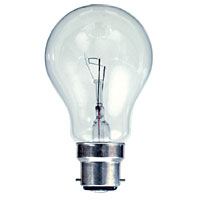 Unbranded BE03210 - 40 Watt Clear GLS BC Bulb