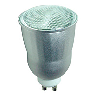 Unbranded BE03875 - 9 Watt Warm White GU10 CFL Bulb