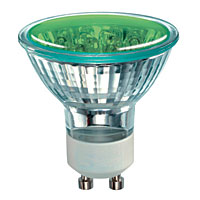 Unbranded BE03891 - 1 Watt Green GU10 LED Bulb