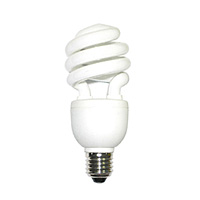 Unbranded BE04997 - 9 Watt Warm White Mini-Spiral SES Bulb