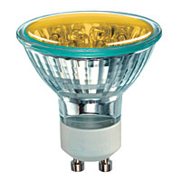 Unbranded BE05068 - 1.5 Watt Amber GU10 LED Bulb