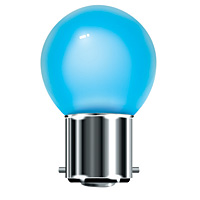 Unbranded BE05080 - 3 Watt Blue BC LED Bulb