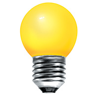 Unbranded BE05089 - 3 Watt Amber ES LED Bulb