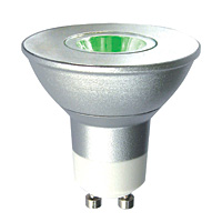 Unbranded BE05108 - 1 Watt Green GU10 LED Bulb