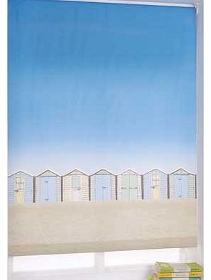 Keep the spirit of summer alive with the Beach Hut 4ft Blinds. With a bright and colourful design. finished with a beach hut these novel blinds will inject colour and energy into your room. or finish off the bright style of your room. Tested and safe