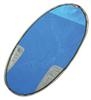 Unbranded Beach Mat - Blue: Optional canopy - Silver