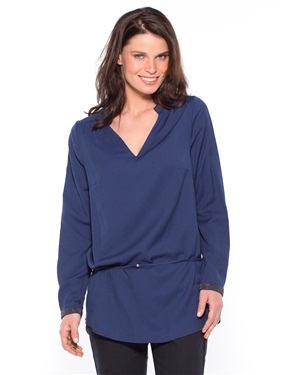 Unbranded Beaded V-Neck Blouse