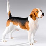Beagle Standing Ornament