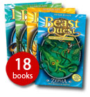 Unbranded Beast Quest Collection (Series 1-3) - 18 Books