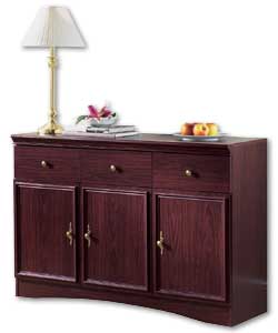 Beaufort Mahogany 3 Door 3 Drawer Sideboard
